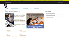 Desktop Screenshot of excelformules.com